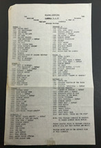 Vintage December 1969 American Forces Thailand Network TV Program Schedule - £12.32 GBP