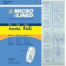 10 Allergy Bags for Eureka Style F&amp;G Vacuum Cleaner F G Sanitaire Commercia - £13.27 GBP