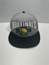 NBA Finals 2019 Golden State Warriors Gray Snapback Cap New Era Adjustab... - $29.39