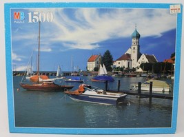 Vintage Lake Bodensee Bavaria West Germany Jigsaw Puzzle 1500 Pieces York MB New - £18.35 GBP