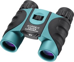 Compact Water-Resistant Binoculars Made By Barska In Blue 10X25Mm (Ab12726). - $43.99