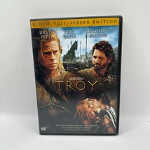 Troy (DVD) (2-Disc Full Screen Edition) Rated R Warner Bros Brad Pitt Eric Bana - £7.10 GBP