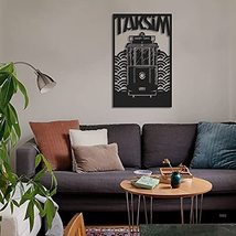 LaModaHome - Taksim Metal Wall Art,Wall Decor, Living Room, Bedroom, Kitchen, Ba - £64.51 GBP