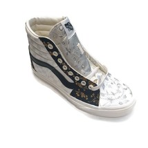 Vans Sk8-Hi Skateboard Shoes Mens Size 7 Womens 8.5 Floral Pattern Check... - £62.47 GBP