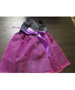18” Doll Faux American Girls Our Generation Black &amp; Purple Formal Dress ... - £10.19 GBP