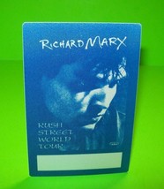 Richard Marx Rush Street World Backstage Pass Concert Tour Original &#39;92 ... - $17.10