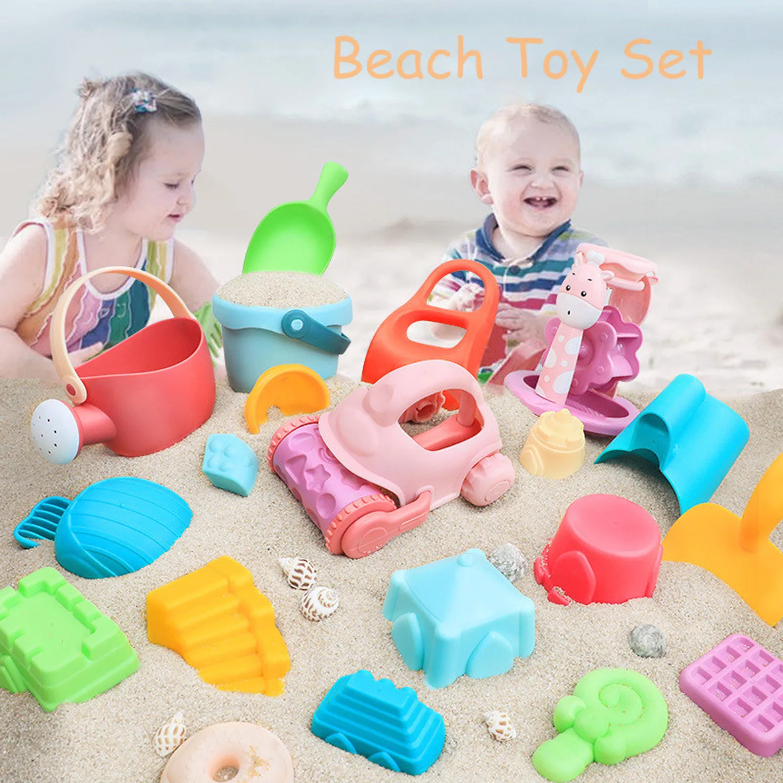 Tional parent child interactive educational toy set outdoor toys sandbox set beach toys thumb200