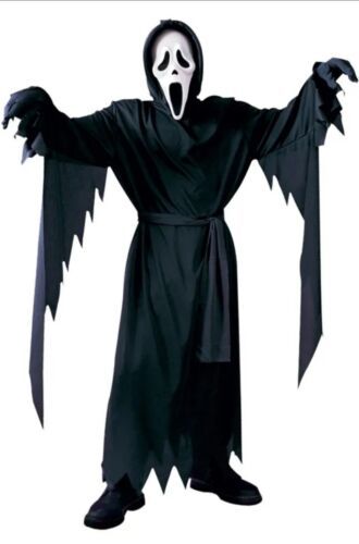 Primary image for Scream Ghost Face Lives Child Halloween Costume By Funworld Child Size Up To 12