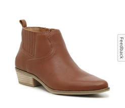Lucky Brand womens Hikalli Ankle Booties Tan New sz 8.5 Leather - £43.95 GBP