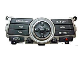 11-12 Infiniti G25/G37/EX35 RADIO/INFORMATION/CONTROL Panel W/O Navigation - £13.21 GBP