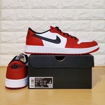 Authenticity Guarantee 
Nike Mens Size 12.5 Air Jordan 1 Low Golf Chicago Bla... - £207.81 GBP