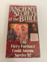 Ancient Secrets of The Bible Fiery Furnace Could Anyone Survive It VHS New - $11.99