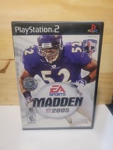 Madden NFL 2005 PS2 (Sony PlayStation, 2004) Complete Tested - $6.25