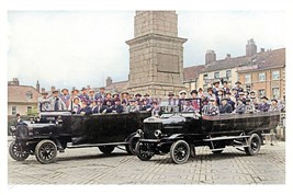 ptc3303 - Yorks- Charabancs parked by the Monument, in Ripon - print 6x4 - $2.80
