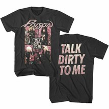 Poison Vintage T-shirt - Talk Dirty To Me Song Single Album Cover | Men&#39;s Unisex - £15.17 GBP+