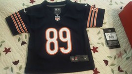 NFL Players Blue Polyester Chicago Bears shirt, Size 12M - £17.80 GBP