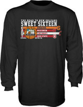 NCAA EAST Regional Sweet 16 Long Sleeve T-Shirt by Step Ahead New Ohio St Cuse - £14.78 GBP
