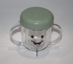1 Magic Baby Bullet Food Blender Processor Short Double Handled Cup W/ G... - $7.55