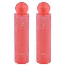 Pack of (2) New Perry Ellis 360 Coral Body Mist, 8 Ounce - £30.88 GBP