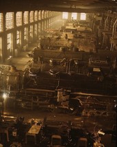 Chicago &amp; North Western Railroad locomotive shops Chicago Illinois Photo Print - £6.89 GBP+