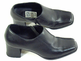 Rush Hour Black Leather Shoe Boots Size 5.5 B US Excellent Brazil @@ - £10.15 GBP