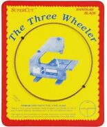 SuperCut B70W14H6 Three Wheeler Bandsaw Blade, 70" Long - 1/4" Width 6 Hook - $10.74
