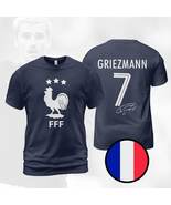 France Griezmann Three-Time Champions 3 Stars World Cup 2022 Navy T-Shirt - £24.03 GBP+