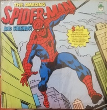 SPIDER-MAN AND FRIENDS Fantastic Four &amp; Captain América - 3 stories LP f... - £11.99 GBP