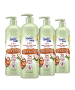 Kids Naturals 3In1 Shampoo Conditioner Body Wash with Shea Butter 4 Pack... - £25.45 GBP