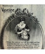 Mentholated Vaseline Chesebrough NY 1911 Advertisement Medical DWAA22 - $24.99