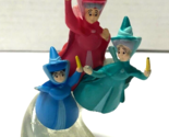Disney Sleeping Beauty FLORA FAUNA MERRIWEATHER Fairies 3 1/4&quot; PVC Figure - $11.88
