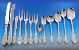 Trifid by Crichton English Sterling Silver Flatware Set Dinner 152 pieces - £21,138.27 GBP