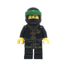 Lego Ninjago Minifigure Lloyd Black Wu-Cru Training Gi Green Head Wrap C0233 - £6.04 GBP