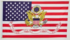 U.S Coast Guard Epluribus Unum Flag Super Polyester Nylon Flag 3x5 3x5 BEST Gard - $12.88