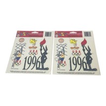 Vintage Looney Tunes Atlanta Olimpic Games 1996 Magic Cling Window Decor... - $302.68 MXN