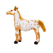 Horses Plush Toys Cute Simulation Horse Plush Toys Stuffed Soft Animal Model Chi - £13.71 GBP