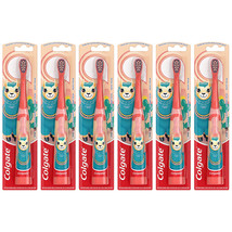 Pack of (6) New Colgate Kids Battery Toothbrush, Llama Toothbrush - £37.11 GBP