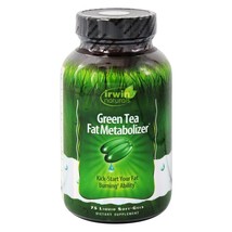 Irwin Naturals Green Tea Fat Metabolizer, 75 Liquid SoftGels - £19.62 GBP