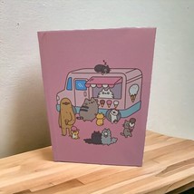 Pusheen Ice Cream Pink Hard Cover Lined Notebook-Sold Out Style - NEW - £10.12 GBP