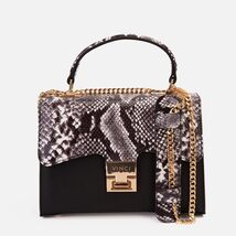 The Venezia Black Leather Handbag image 2