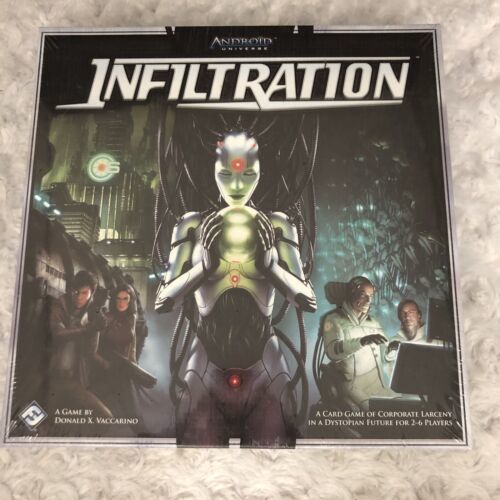 Infiltration Android Fantasy Flight Games New SEALED Card Game - £32.23 GBP