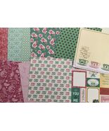 Scrapbooking Paper Lots of 30 12x12&quot; Sheets Set #33 - Cardstock Sheets - $13.95