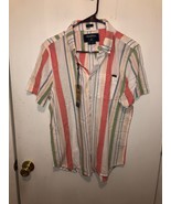NWT Chubbies The Sweet Mariona Slub Poplin Friday Shirt SZ Small MSRP $65 - $24.74
