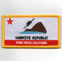 3.5&quot; NAVY VAW-113 HAWKEYE REPUBLIC FLAG EMBROIDERED PATCH - £31.86 GBP
