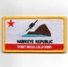 3.5&quot; Navy VAW-113 Hawkeye Republic Flag Embroidered Patch - £31.45 GBP