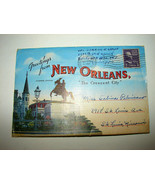 1952 New Orleans Souvenir Postcard Folder Photo Set - €11,15 EUR