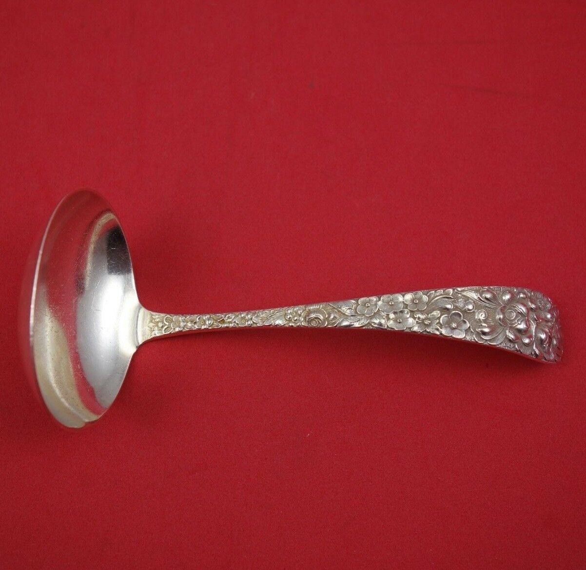 Primary image for Rose by Stieff Sterling Silver Cream Ladle 5 1/2" Serving