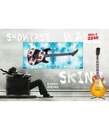 Wall Art Guitar Display Décor Panes - Pale Shades of Blue Winter 2240 - $74.24+