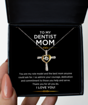 Birthday Present For Dentist Mom, Daughter To Mom Gifts, Dentist Mom Necklace  - $49.95