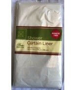 Clear Standard Size 70" X 72" Waterproof Plastic Shower Curtain Magnetic Liner   - $7.99